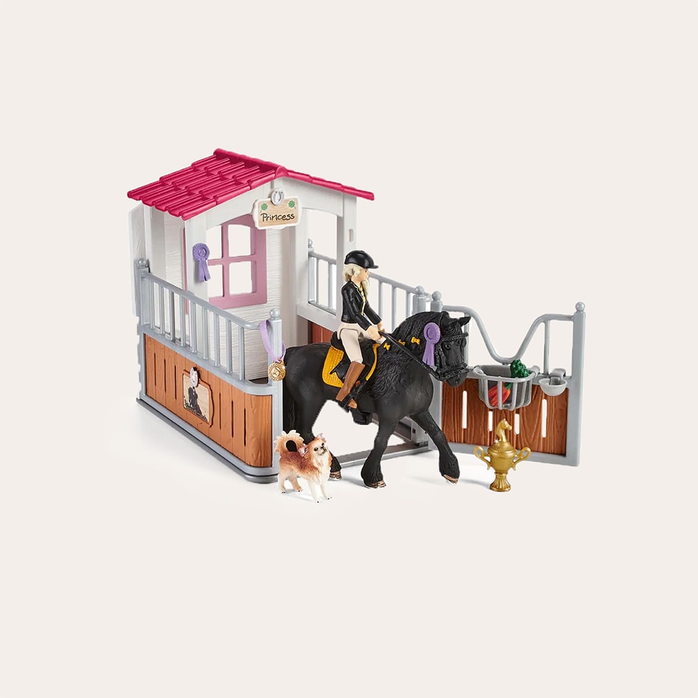 Legetøj  Horse Box with Horse Club Tori & Princess Schleich