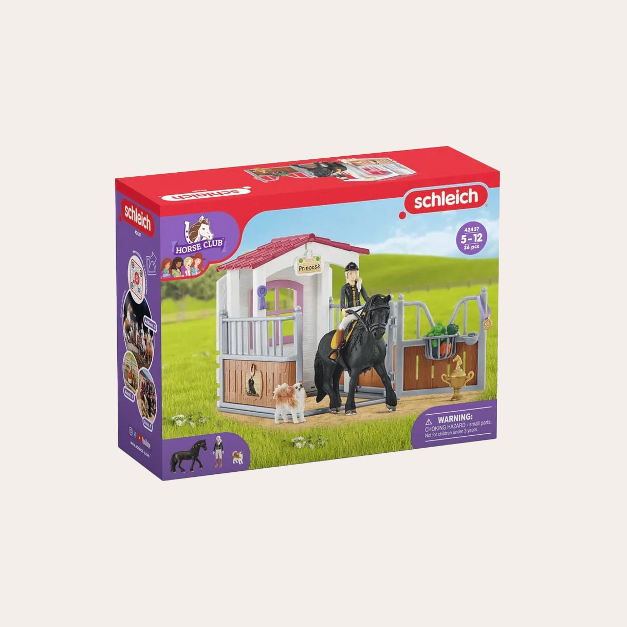 Legetøj  Horse Box with Horse Club Tori & Princess Schleich