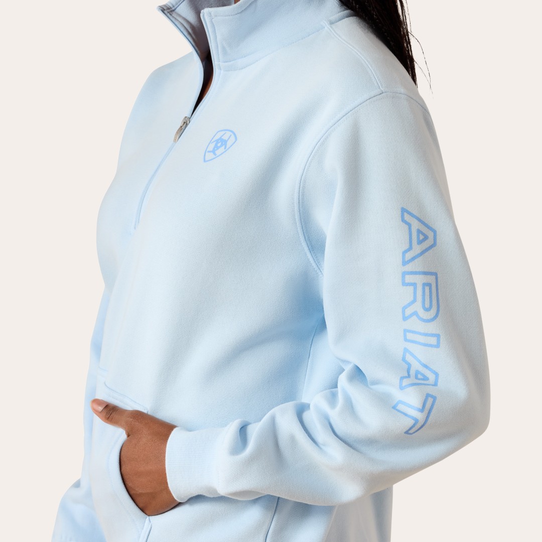 Sweatshirt Foundation Logo Half Zip ARIAT®