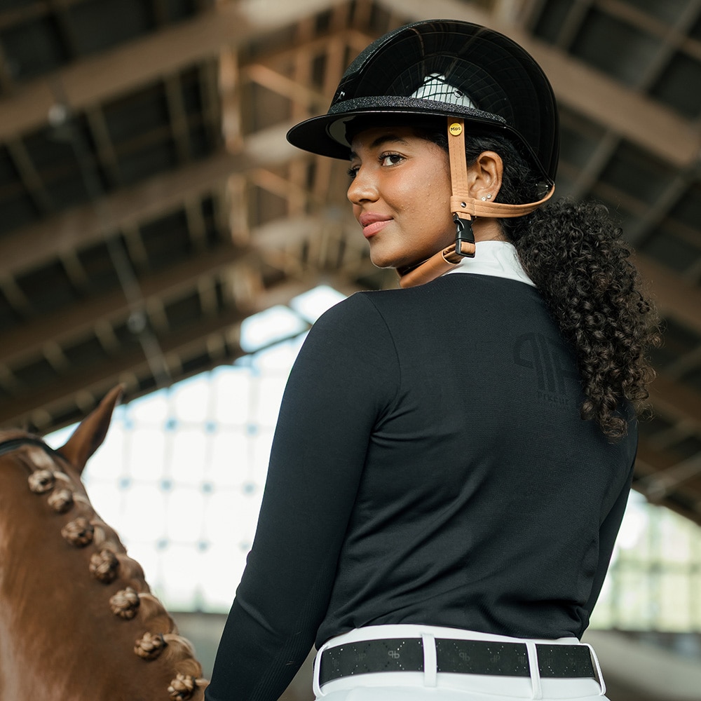 Ridehjelm  Vision Shiny Star Mips Hansbo