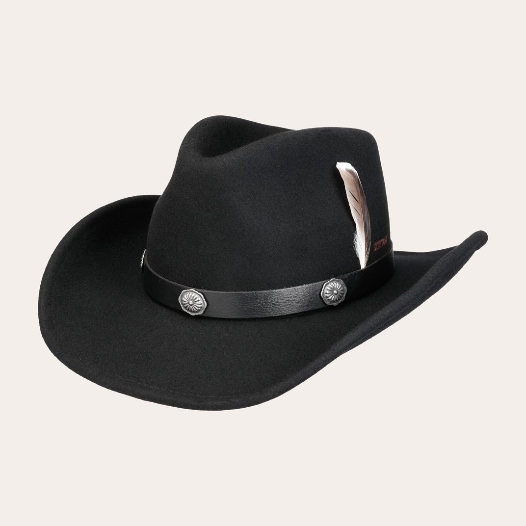 Hue Stetson Western Wollfelt Hat Stetson