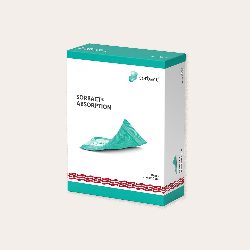  10 stk. Absorption 10x10 cm Sorbact