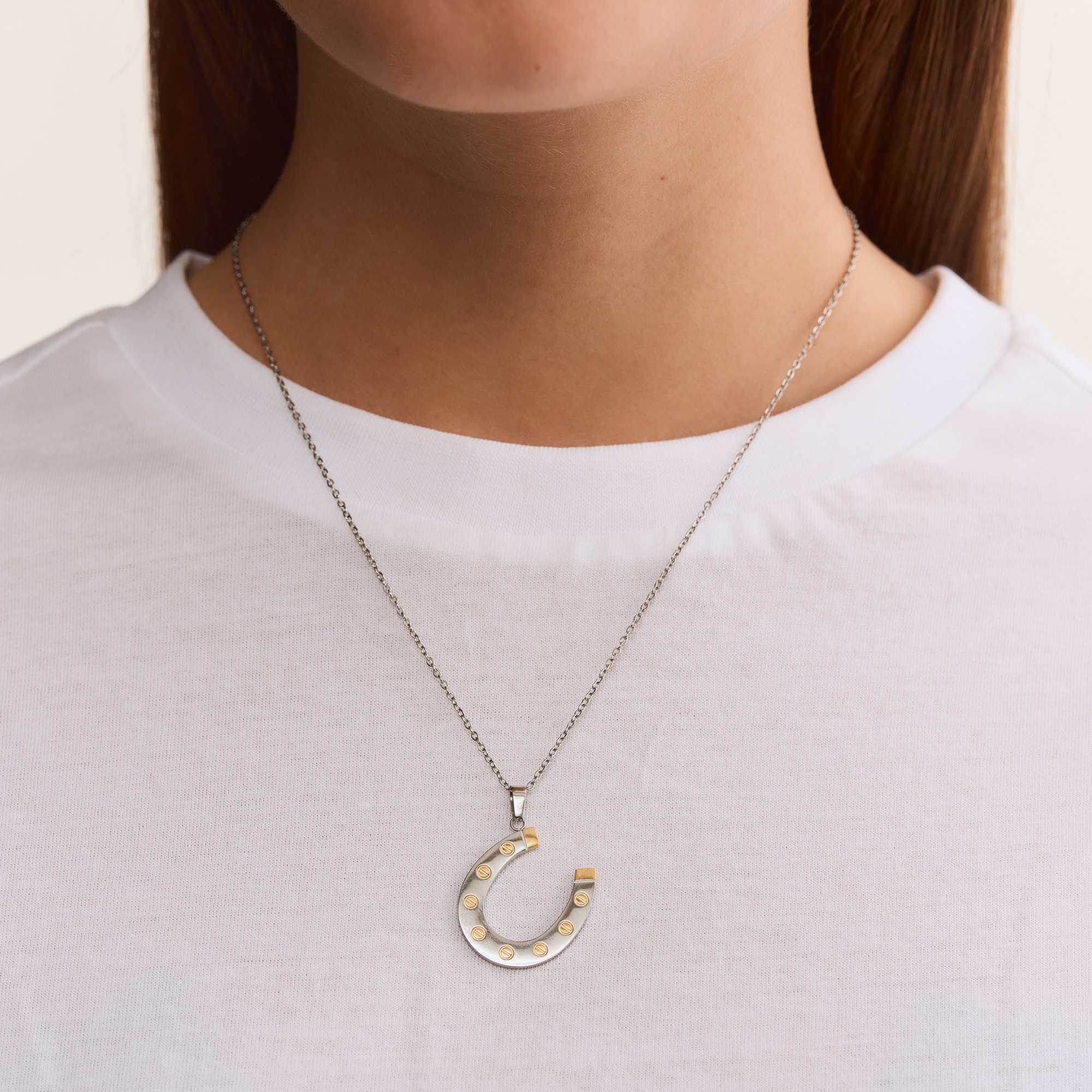 Halskæde Horse Shoe Tilva